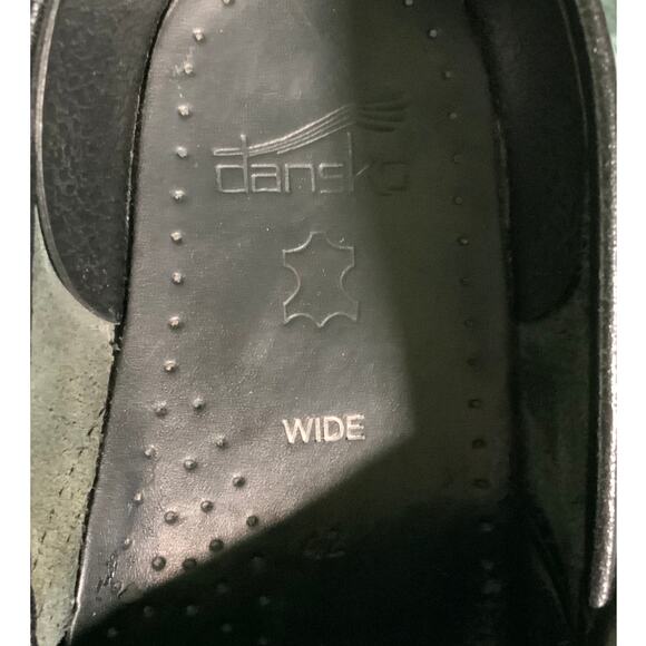 Dansko Black Clogs Size 42 (US 11.5/12 Wide) - Comfortable! - Picture 3 of 5